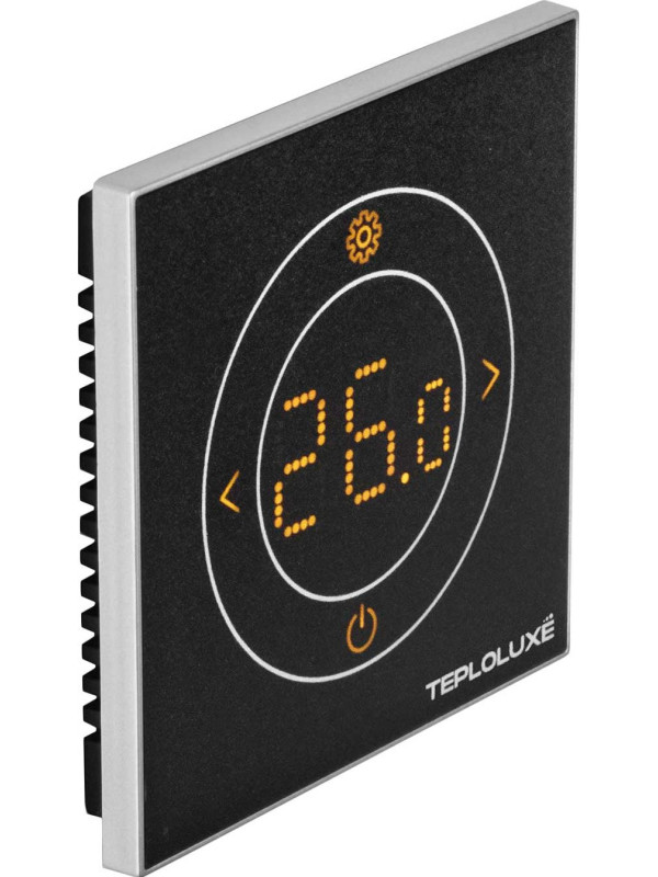 Терморегулятор Теплолюкс Solus Zen Wi-Fi черный/серебро
