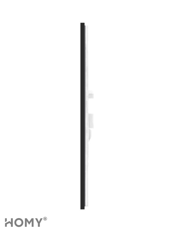 Накладка для вентилятора HOMY Dream стекло черное мат GBM 3