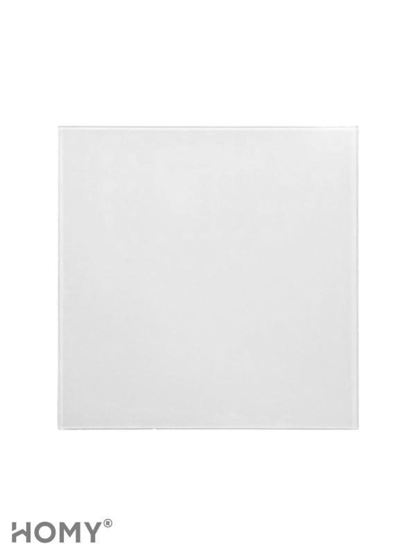Решетка-основание HOMY Air Dream стекло белое матовое FB-GWM 1