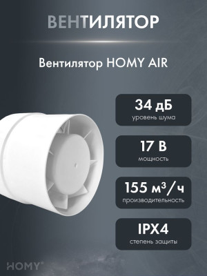Теневая решетка 200 с вентилятором 125 черная таймер HS125BT вентилятор