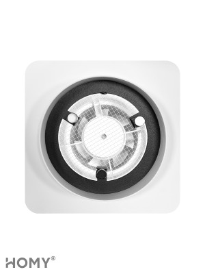 Решетка 125 с вентилятором 100 белая таймер HV100125WT 2