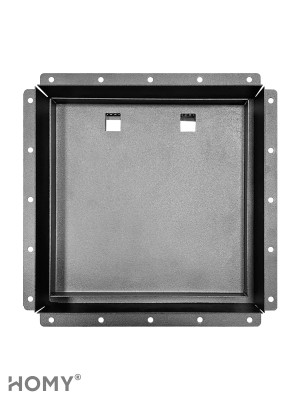 Решетка с вентилятором и клапан 125 тихий черный VPH125BMSZ 1