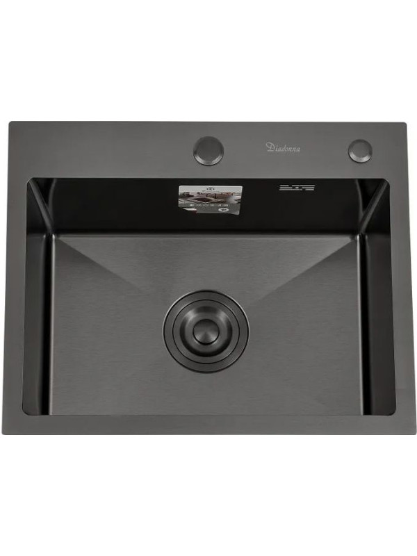 Кухонная мойка Diadonna S5040B-2 графит