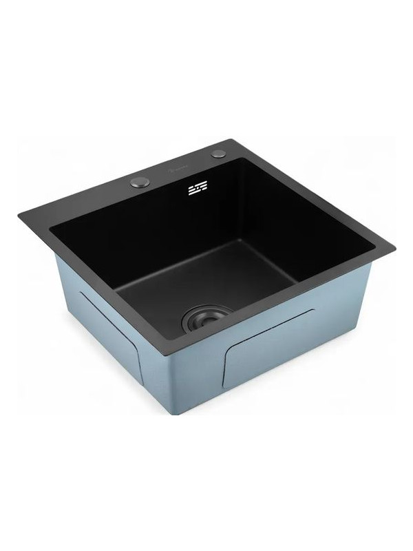 Кухонная мойка Diadonna S5050B-1 графит 2