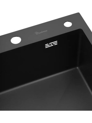 Кухонная мойка Diadonna S5050B-1 графит 5