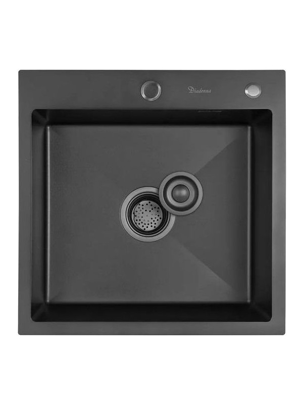 Кухонная мойка Diadonna S5050B-2 графит
