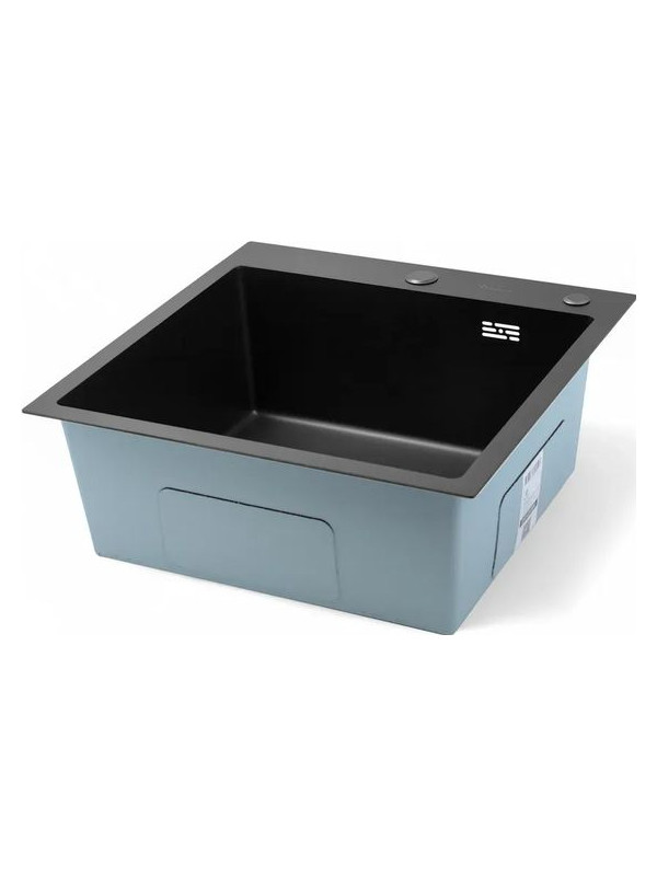 Кухонная мойка Diadonna S5050B-2 графит 2