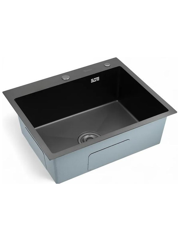Кухонная мойка Diadonna S6050B-2 графит 2