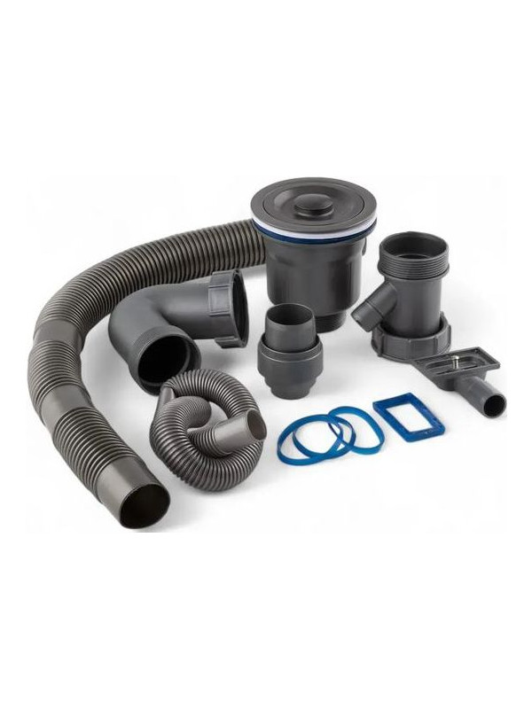 Кухонная мойка Diadonna S6050B-2 графит 9