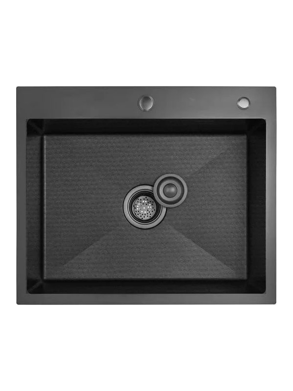 Кухонная мойка Diadonna S6050B-2 графит