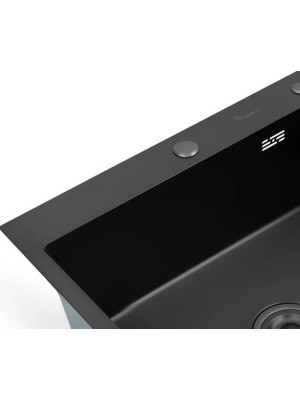 Кухонная мойка Diadonna S6050B-2 графит 4