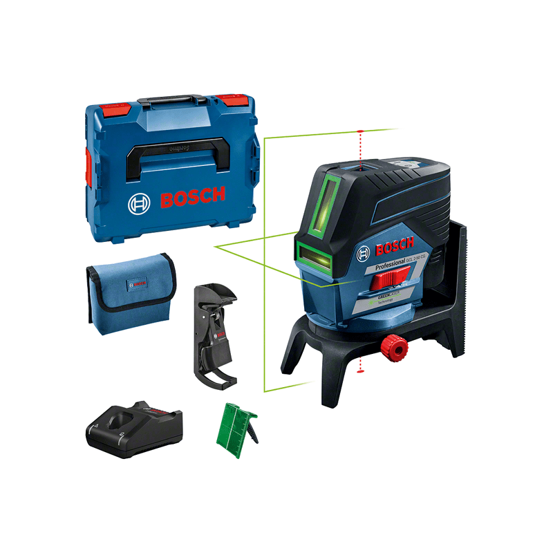 Лазерный нивелир Bosch GCL 2-50 CG Professional 0.601.066.H00 в комплекте