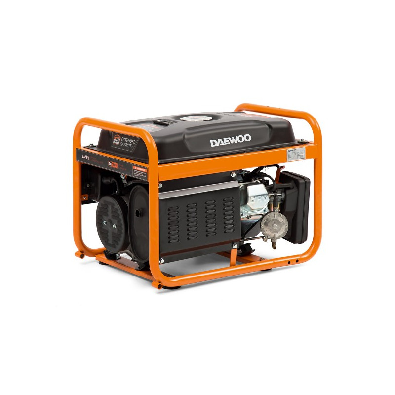 Комбинированный генератор Daewoo Power GDA 3500 DFE сзади