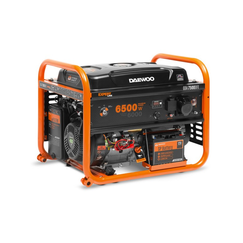 Комбинированный генератор Daewoo Power GDA 7500 DFE