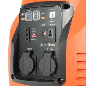 Бензиновый генератор Patriot 2700i 474101040 панель управления