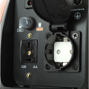 Бензиновый генератор Patriot 2000i 474101035 розетка