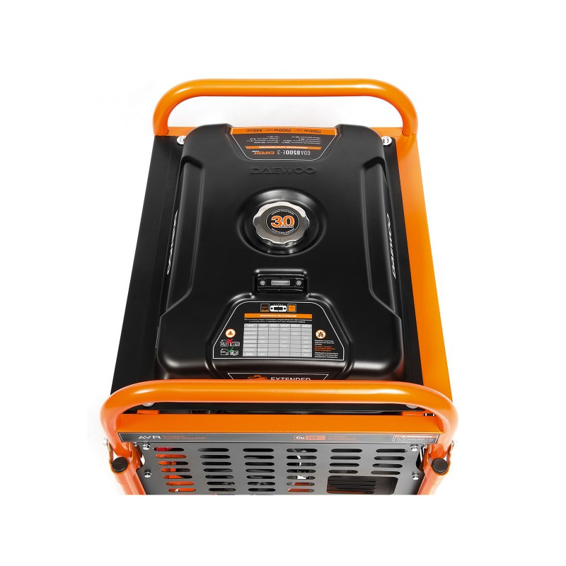 Бензиновый генератор Daewoo Power GDA 8500E-3 сверху