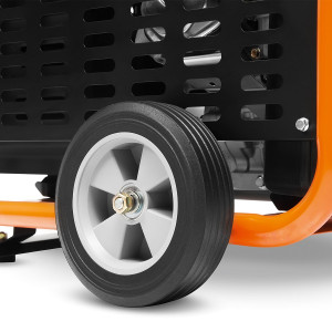 Бензиновый генератор Daewoo Power GDA 8500E-3 колесо