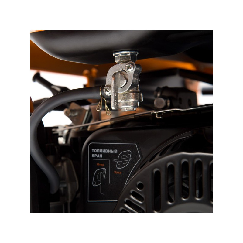 Бензиновый генератор Daewoo Power GDA 7500DPE-3 топливный кран