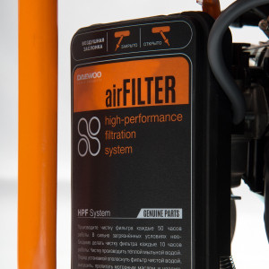 Бензиновый генератор Daewoo Power GDA 7500DPE-3 фильтр