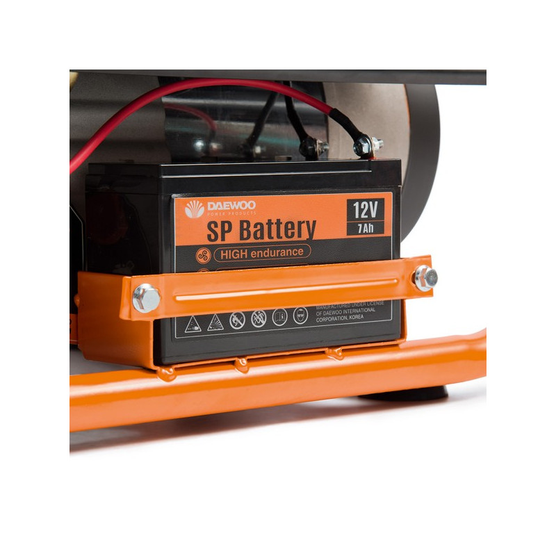 Бензиновый генератор Daewoo Power GDA 3500 E батарея