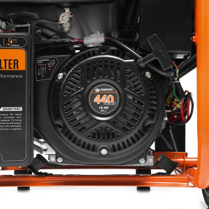 Бензиновый генератор Daewoo Power GDA 8500E вентилятор