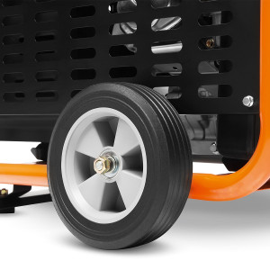 Бензиновый генератор Daewoo Power GDA 8500E колесо