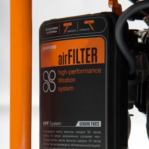 Бензиновый генератор Daewoo Power GDA 8500E фильтр