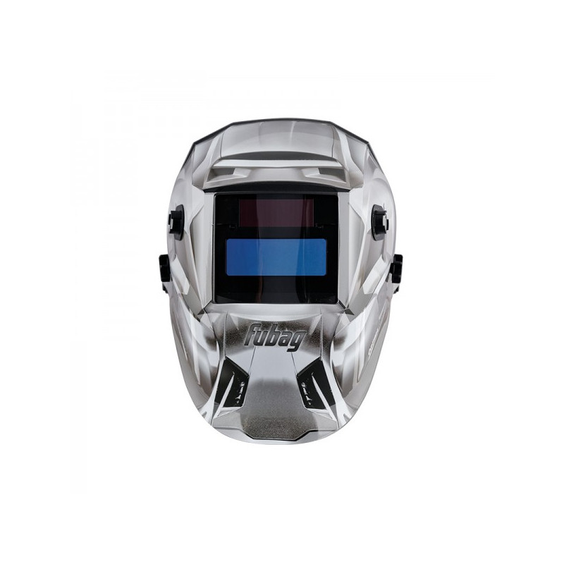 Сварочная маска Fubag Optima Team 9-13 серебристый лицевая сторона