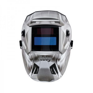 Сварочная маска Fubag Optima Team 9-13 серебристый лицевая сторона