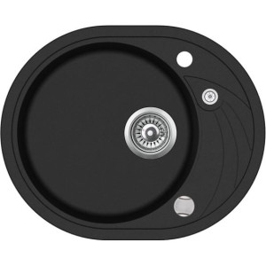 Кухонная мойка Aquasanita Clarus SR 102 601 AW Black metallic