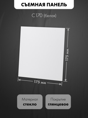 Вытяжной вентилятор airRoxy dRim 125HS-C170 размер панели