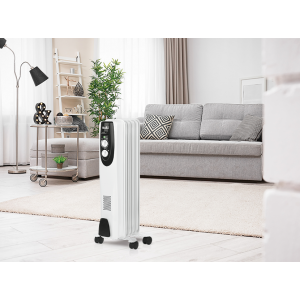 Масляный радиатор Ballu BOH/CL-05WRN в интерьере