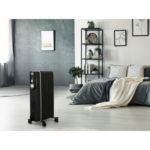 Масляный радиатор Ballu BOH/MD-09BBN в интерьере