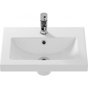 Фото спереди умывальника Cersanit Como 50