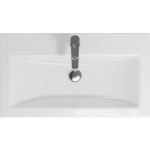 Фото сверху умывальника Cersanit Como 80