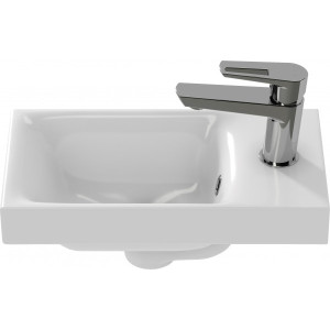 Фото спереди умывальника Cersanit Moduo 40