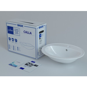 Комплектация умывальника Cersanit Calla 54