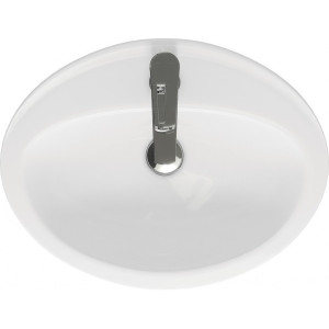 Фото сверху умывальника Cersanit Calla 54
