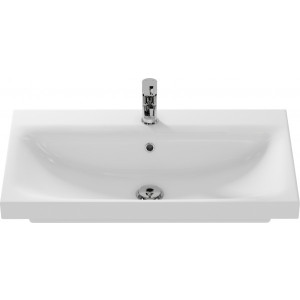 Фото спереди умывальника Cersanit Moduo 80