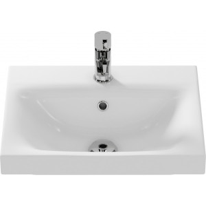 Фото спереди умывальника Cersanit Moduo 50