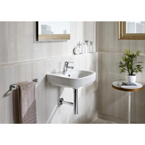 Фото в интерьере умывальника Roca Debba 50x42