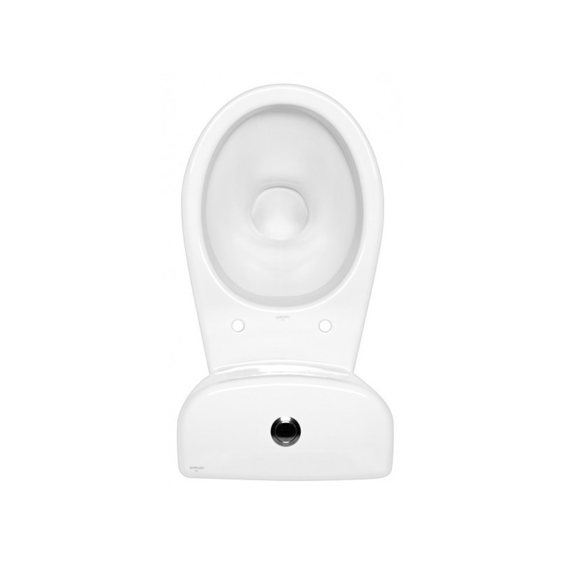 Вид сверху унитаза Cersanit Trento KO-TR011-3/6-PL (с пневмокрышкой)