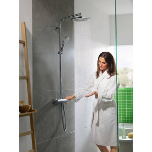Вверхнего душ Rain в системе Hansgrohe Crometta S Showerpipe 240 1jet 27267000