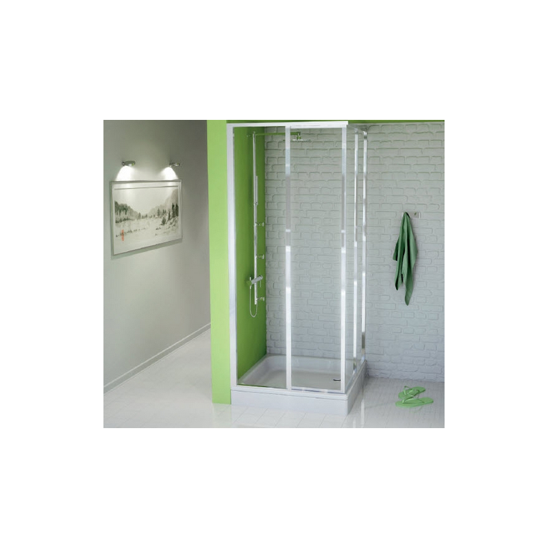 Душевой поддон BLB Universal 70x70 с душевой кабиной