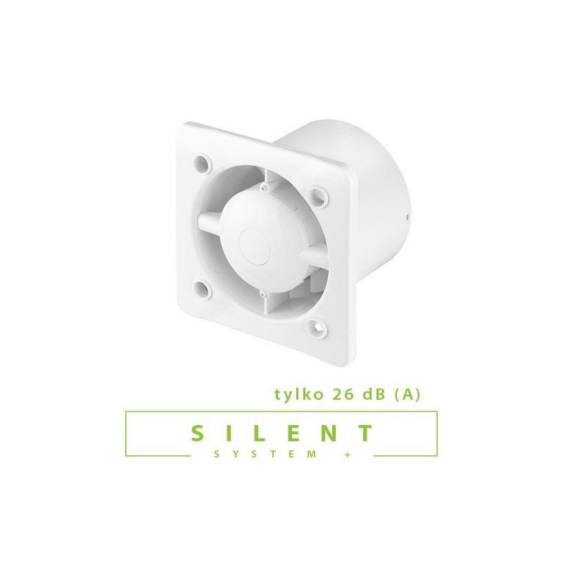 Вытяжной вентилятор Awenta System+ Silent 100M / KWS100M-PVB100