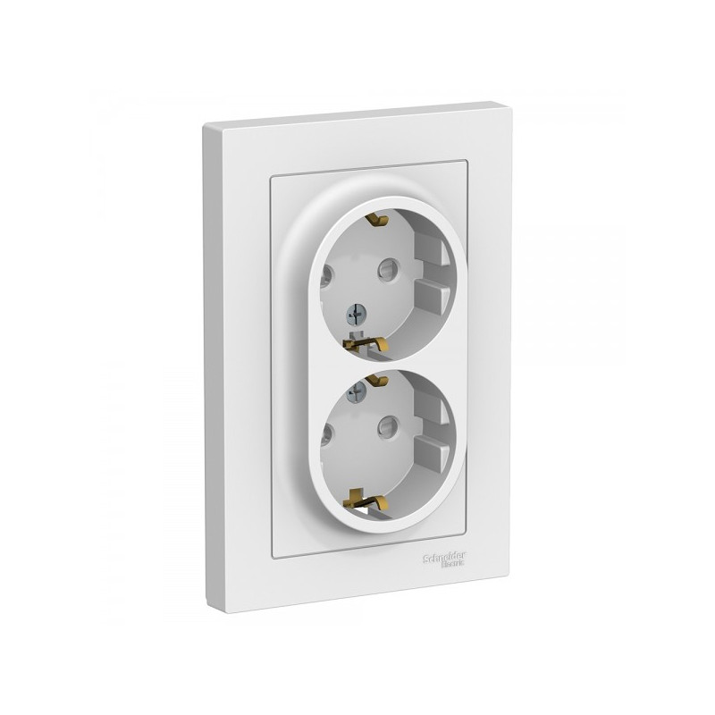 Розетка Schneider Electric Atlas Design ATN000126 белый