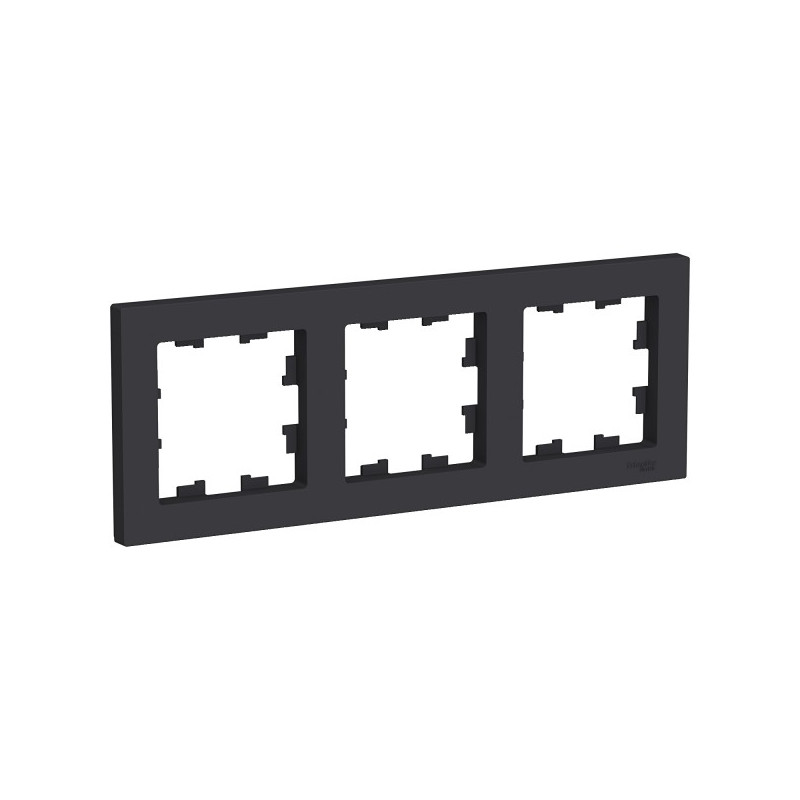 Рамка Schneider Electric Atlas Design ATN001003 карбон