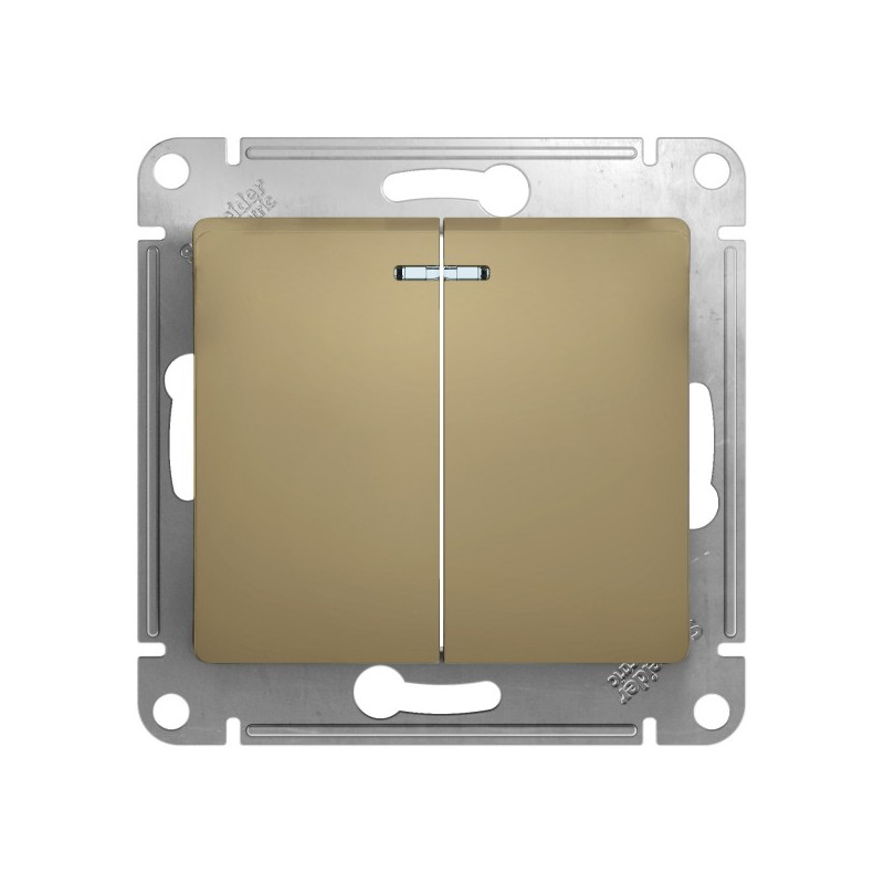 Выключатель Schneider Electric Glossa GSL000453 титан