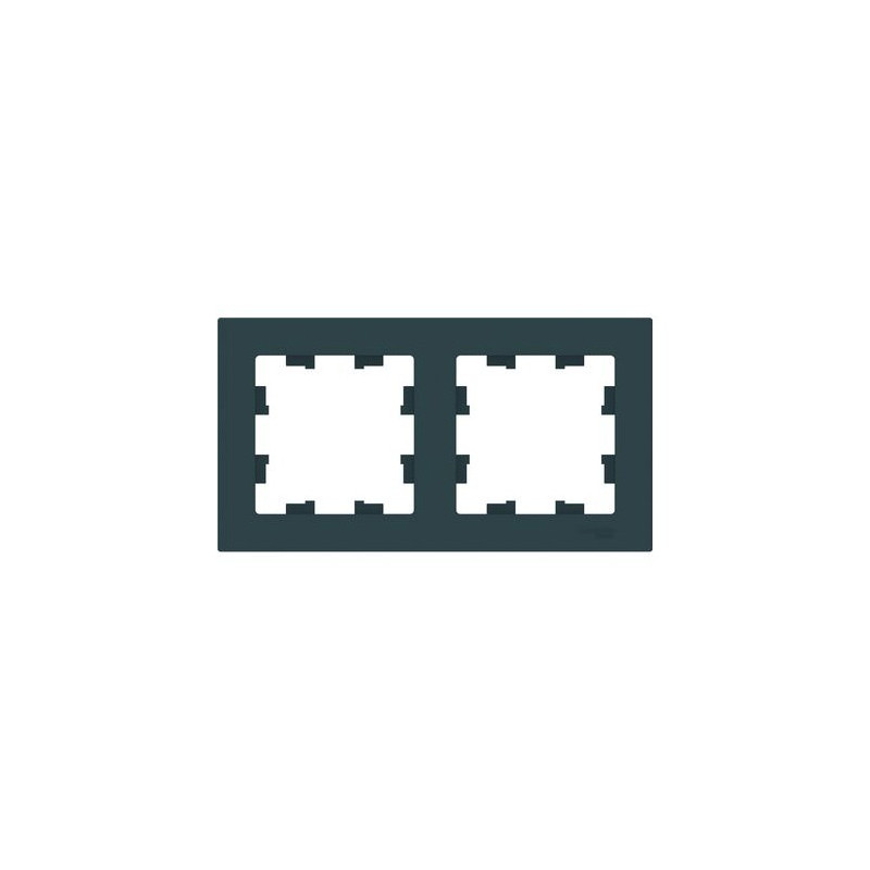 Рамка Schneider Electric Atlas Design ATN000802 изумруд вид спереди